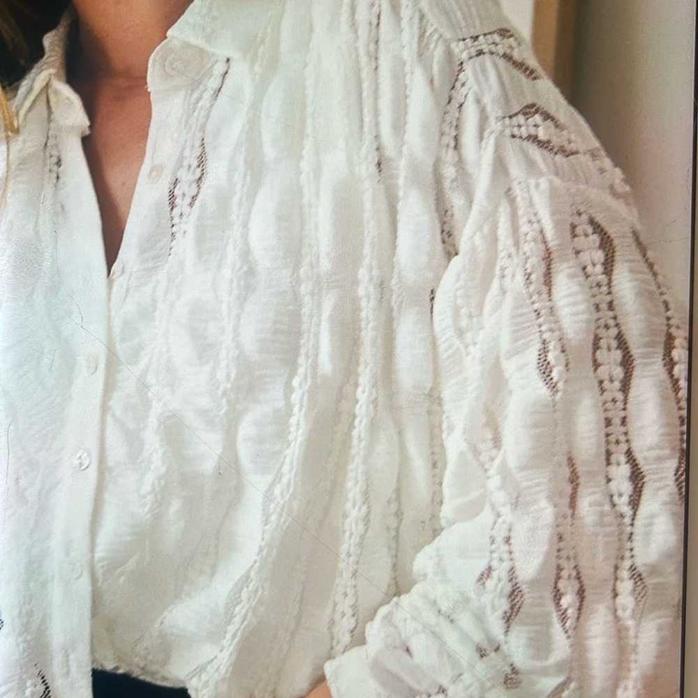 bohme Dakota Lace Button Up (S) - Picture 12 of 12